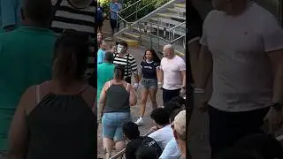 No wife is safe 😂👏 Tom mime Seaworld steals wife 
