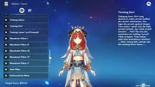 Nilou Voice lines China Sub Indonesia Genshin Impact