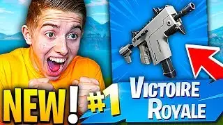JE FAIS TOP 1 AVEC LE NOUVEAU PISTOLET MITRAILLEUR À RAFALE SUR FORTNITE BATTLE ROYALE !!!