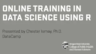 Online Training in Data Science Using R