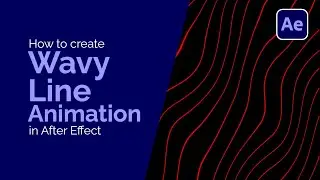 How to Create a Wavy Line Background in After Effect
