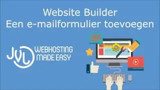 JVL Website Builder - E-mailformulier