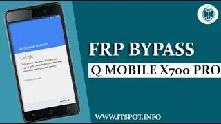 How To Remove & Bypass Google Account FRP QMobile X700 PRO II
