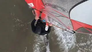 Windsurfing at Fraisthorpe - 19th April 2024