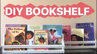 Easy DIY Bookshelf | Home Decor