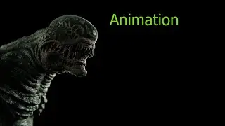 Alien - Animation and rotation
