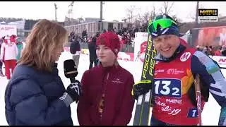 Трудовчанка Елизавета Осипова на "Матч ТВ Гонка звезд" 4 02 2023