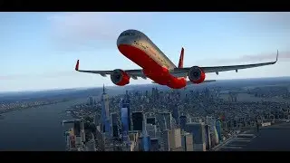 "С ветерком в Гавану". Летим. KLGA/MUHA. Нью Йорк - Гавана. Сеть Ивао. Boeing 757-200 FF