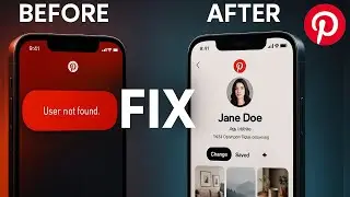 Fix Pinterest ‘User Not Found’ Error | Pinterest Profile Not Loading (2025 Update)
