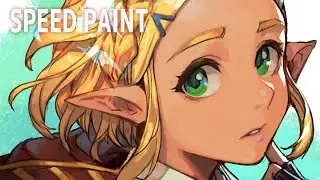 speed paint - zelda legend of zelda