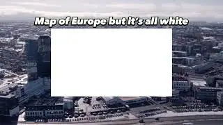 It’s all white | Mapping