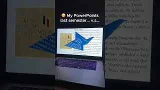 PowerPoint Transformation ✨ Comment if you want the tutorial 👌🏼 #powerpoint #beforeandafter