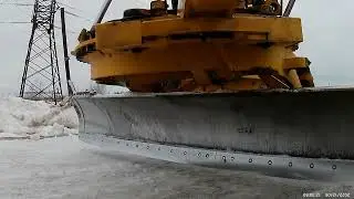 Уборка снега, снятие наката