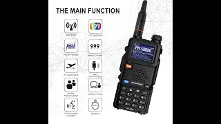 Рація Baofeng UV-5RH 10W тридіапазонна з акумулятором 2500 мАг та 999 каналами