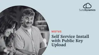 Motus Self Service Install with Public Key Upload