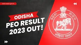 ଆସିଗଲା OSSSC PEO and Junior Assistant 2023 result !!