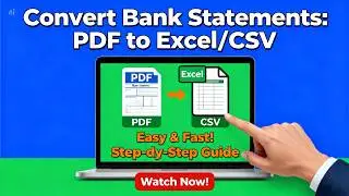 Convert Any Bank Statements to Excel or CSV With StatementSheet