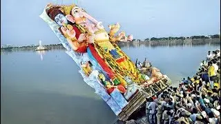Vinayaka chavithi nimajjanam at hyderabad