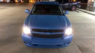 2007 Tahoe blue liquid Wrap