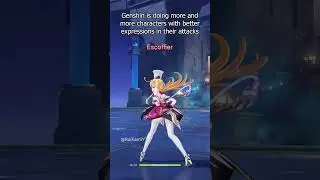 Genshin / Escoffier Attack Animations