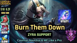Wild Rift Zyra Support Build, Runes, Gameplay
