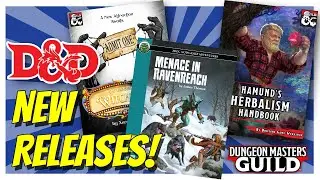 D&D New Releases ep. 71 Sep 1-7, 2022 Dungeons & Dragons DM's Guild DriveThruRPG third party books