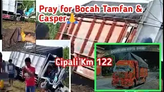 Pray for ~Bocah T💋mfan & Casper~Laka di tol Cipali Km 122 #Kronologi
