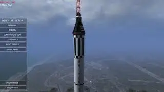Trying out Mercury Redstone 4 in ReEntry!! Part 1 Liftoff and Seperation !!