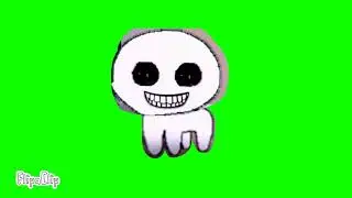 yippee creepy green screen
