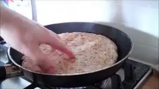 How To : FLAT BREAD RECIPE AND HOW TO - Super Healthy, Super Quick, Vegan, no oil or salt.