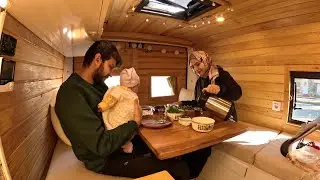 OUR HOT SPRING CAMP WITH OUR CARAVAN - WE TRIED FAMOUS FOODS
