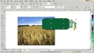 Arranging objects in CorelDraw
