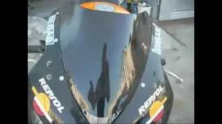 Honda CBR-1000RR Fireblade Repsol 2005 Обзор мотоцикла 360.wmv