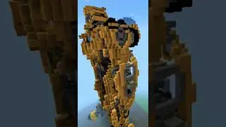 LOS TRANSFORMERS | Bumblebee | Minecraft | #shorts