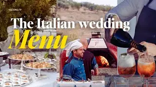 What to expect from the Italian Wedding Menù
