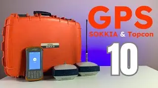 توقيع الخطوط Line (الجزء الثاني) - الدرس العاشر - دورة شرح الـ جي بي أس I GPS GNSS SOKKIA & Topcon