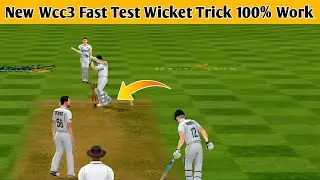 Wcc3 New Update Test Wicket Trick 2023 || Wcc3 Test Wicket Trick #wcc3