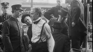 Houdini Prepares For Straightjacket Escape - Los Angeles CA No. 2