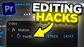 5 Video EDITING HACKS in Premier Pro