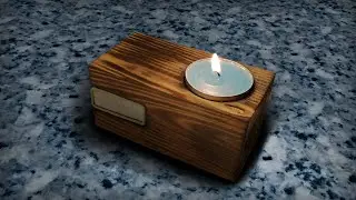DIY ПОДСВЕЧНИК своими руками! CANDLESTICK!