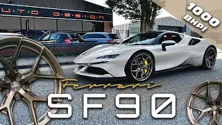 RARE RHD *UK* Ferrari SF-90  Stradale 1000HP on VOSSEN Hybrid Forged HF-5 21/22