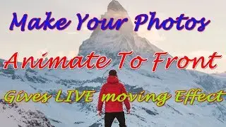 How To Make your photos Animate to your life | Photo to video | Photoshop Tutorials