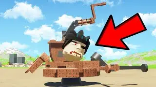 НАШЕЛ НОВОГО АСТРО СКИБИДИ НА СВАЛКЕ! SKIBIDI TOILET! БИТВА ПОСТРОЕК В BRICK RIGS