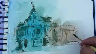 Quick watercolor sketch