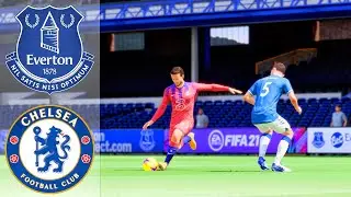 EVERTON vs CHELSEA - PREMIER LEAGUE 20/21 | FIFA 21 Prediction | Gameplay & Full match