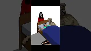 #shorts sleeping with ghosts | tidur dengan hantu #horror #ghost