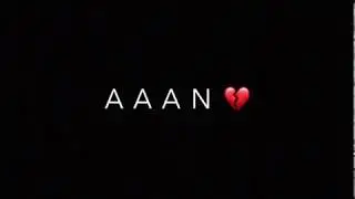 Kaleya Reh Gaye Aaa iMovie Black Screen Status _ Sherry Status