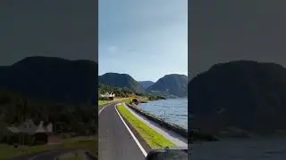 Норвежские дороги и ландшафт! Один из плюсов дальнобоя! 
