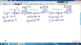 Factoring a Quadratic with Leading Coefficient Greater Than 1 Problem Type 1
