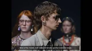 Gucci kicks off Milan Fashion Week with silver beards